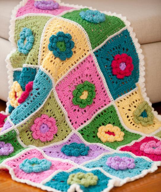 knitting and crochet patterns, decorative pillows and throws for home decorating