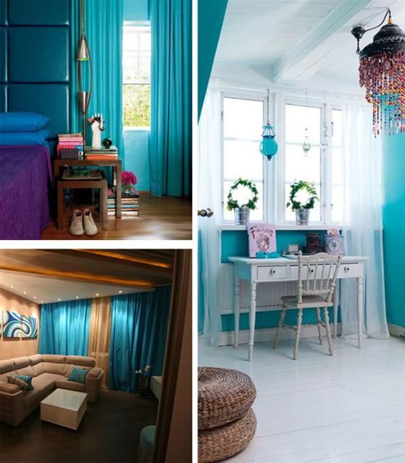 20 Home Decor  Ideas  and Turquoise Color  Combinations