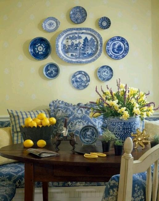 21 Modern Wall Decor Ideas Using Decorative Plates