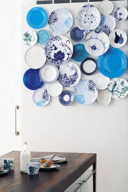 21 Modern Wall Decor Ideas Using Decorative Plates