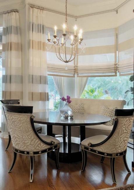 25 Modern Roman Shades for Beautiful Room Decorating