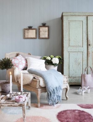 pastel colors for decorating shabby chic interiors