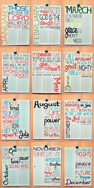 20 Cheap Ideas to Create DIY Calendars for Unique Wall Decoration