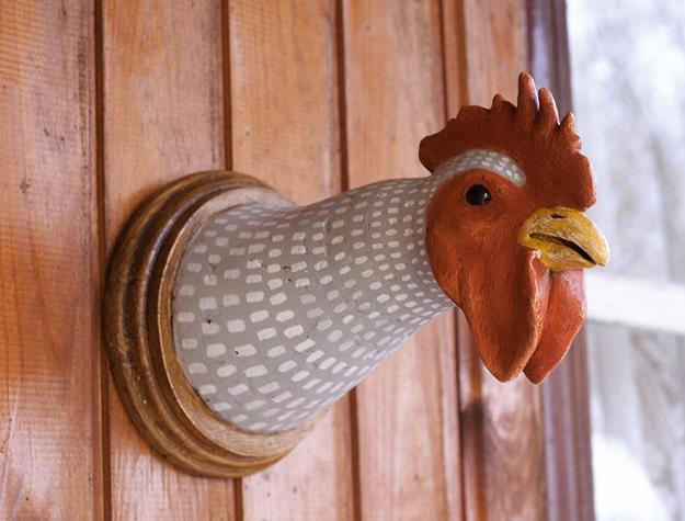 Wood Crafts Ideas, Charming Roosters to Jazz up Room Decor