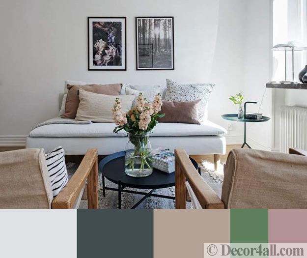 neutral colors living room design