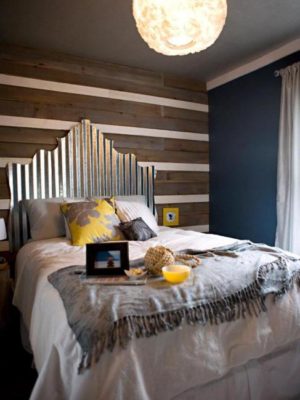 metal headboard