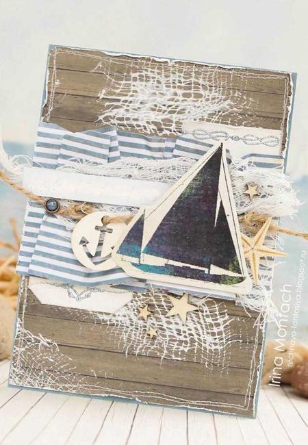 nautical themed card