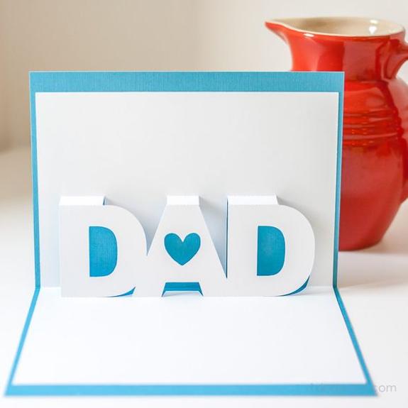 45 Beautiful Paper Craft Ideas, Handmade Fathers Day Cards