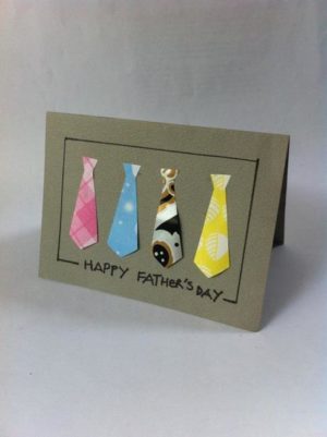 45 Beautiful Paper Craft Ideas, Handmade Fathers Day Cards