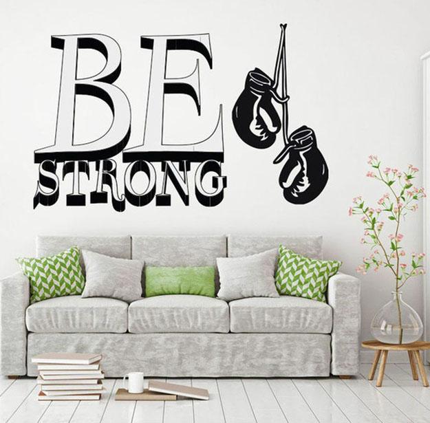 Boxing Themed Decor, Creative Room Decorating ideas