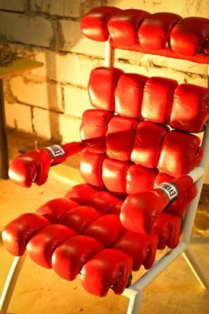 designer furniture red chair