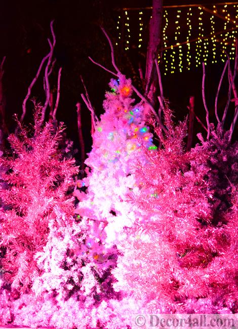 Christmas Trends, Pink Holiday Trees