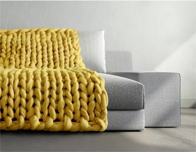 knit throw