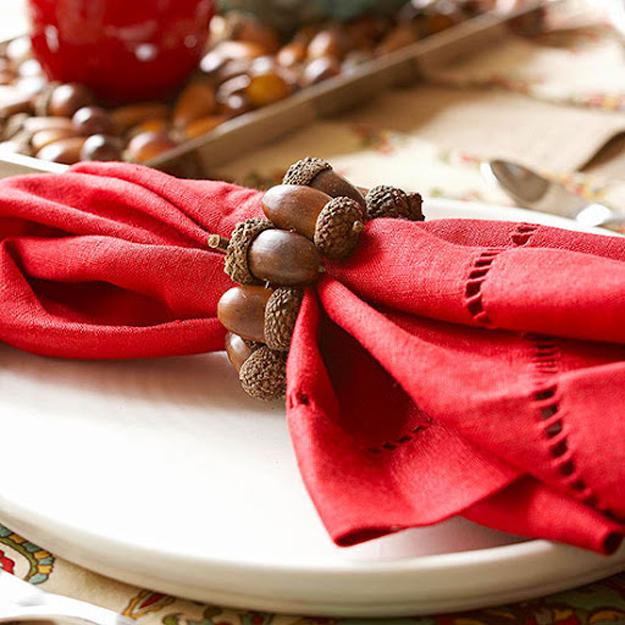 acorn napkin ring